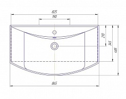 ASB-Woodline Мебель для ванной Берта 85, массив ясеня, белый/патина серебро – фотография-6